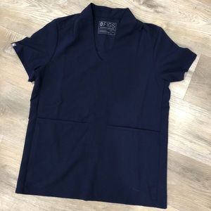 FIGS Navy scrubtop